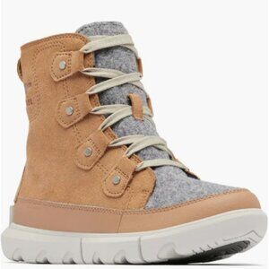 SOREL Explorer II Next Joan Boot Waterproof Tawny Buff Moonstone